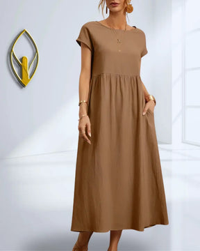 Vestido-Soltinho-Longo-Feminino-Elizabeth