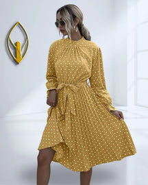 Robe Vintage à Pois 