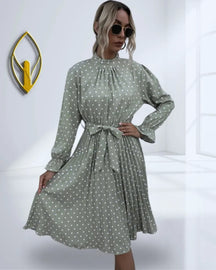 Robe Vintage à Pois 