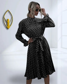 Robe Vintage à Pois 